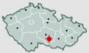 Mapa obce Poděšín